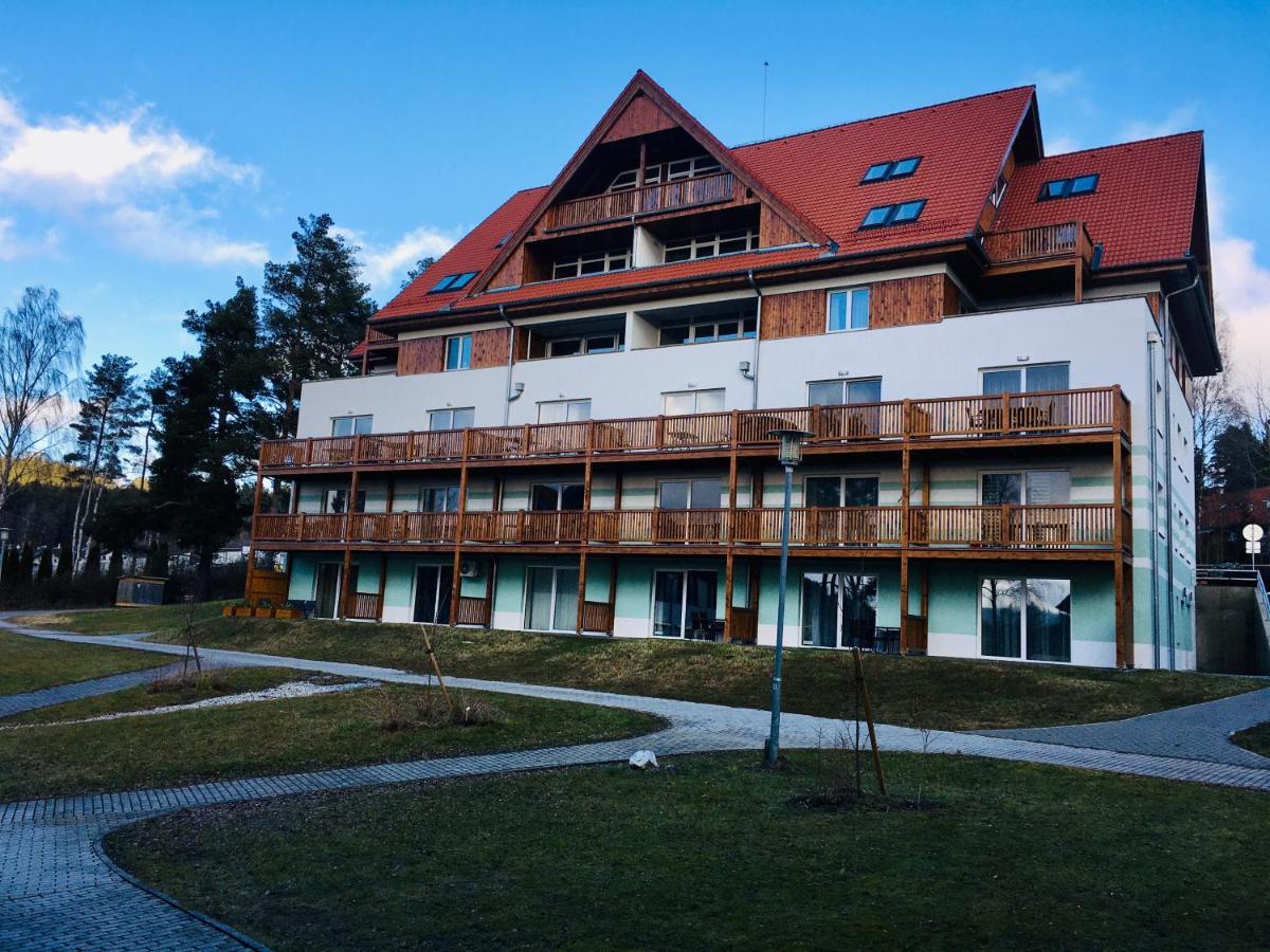 Lipno Beach Apartment Lipno nad Vltavou Dış mekan fotoğraf